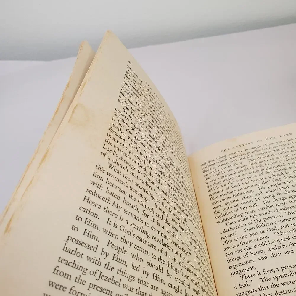 Letters Of Our Lord Revelation Bible Commentary (G. CAMPBELL MORGAN) Ex Library